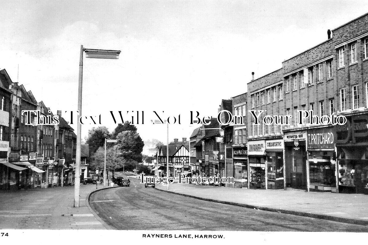 MI 2384 - Rayners Lane, Harrow, Middlesex c1954