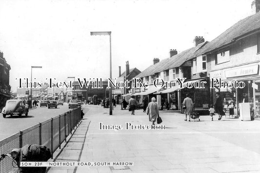 MI 2392 - Northolt Road, South Harrow, Middlesex c1968