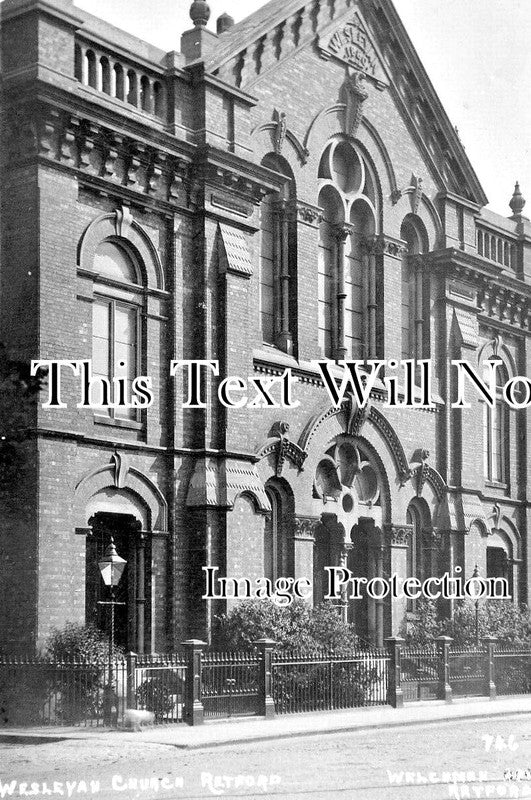 MI 2437 - Retford Wesleyan Church, Grove Street, Middlesex c1913