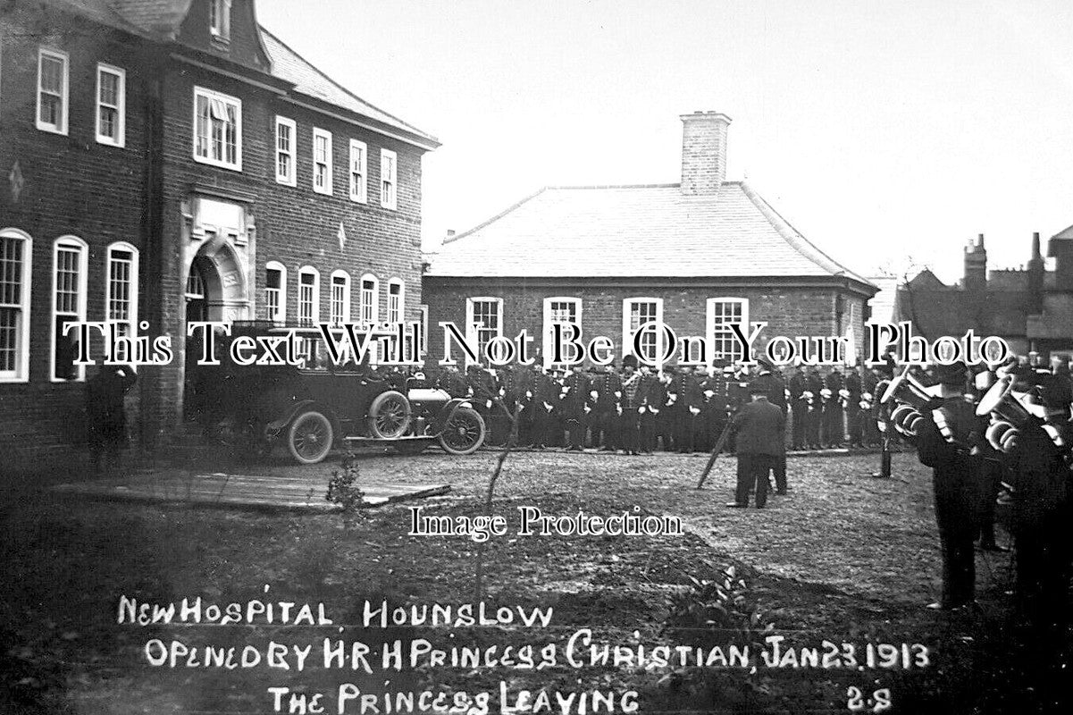 MI 2438 - New Hospital, Hounslow, Middlesex 1913