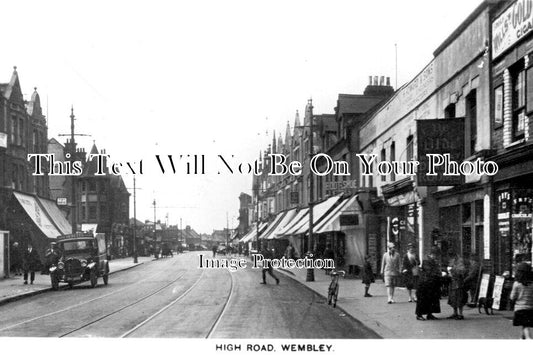 MI 2468 - High Road, Wembley, Middlesex c1929