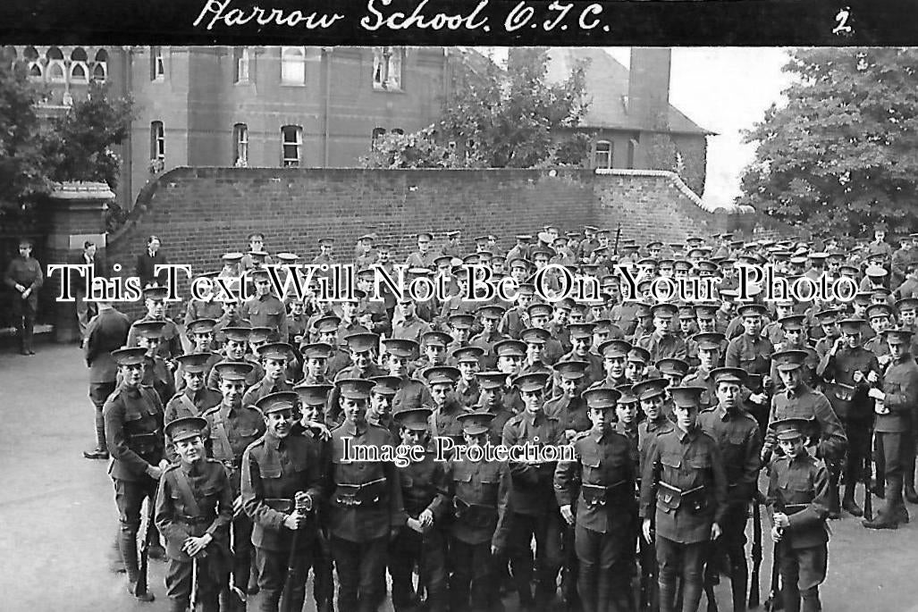 MI 2493 - Harrow School OTC, Military, Middlesex