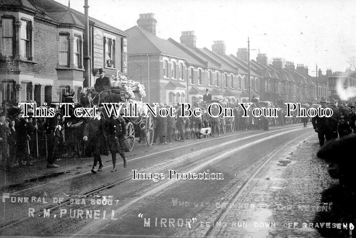 MI 2522 - Funeral Of Sea Scout Purnell, Gravesend Disaster 1913