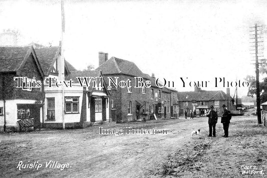 MI 2523 - Ruislip Village, Middlesex c1906