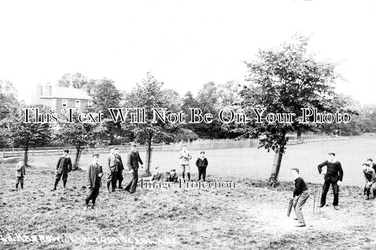 MI 2524 - Cricket At John Lyon School, Harrow, Middlesex