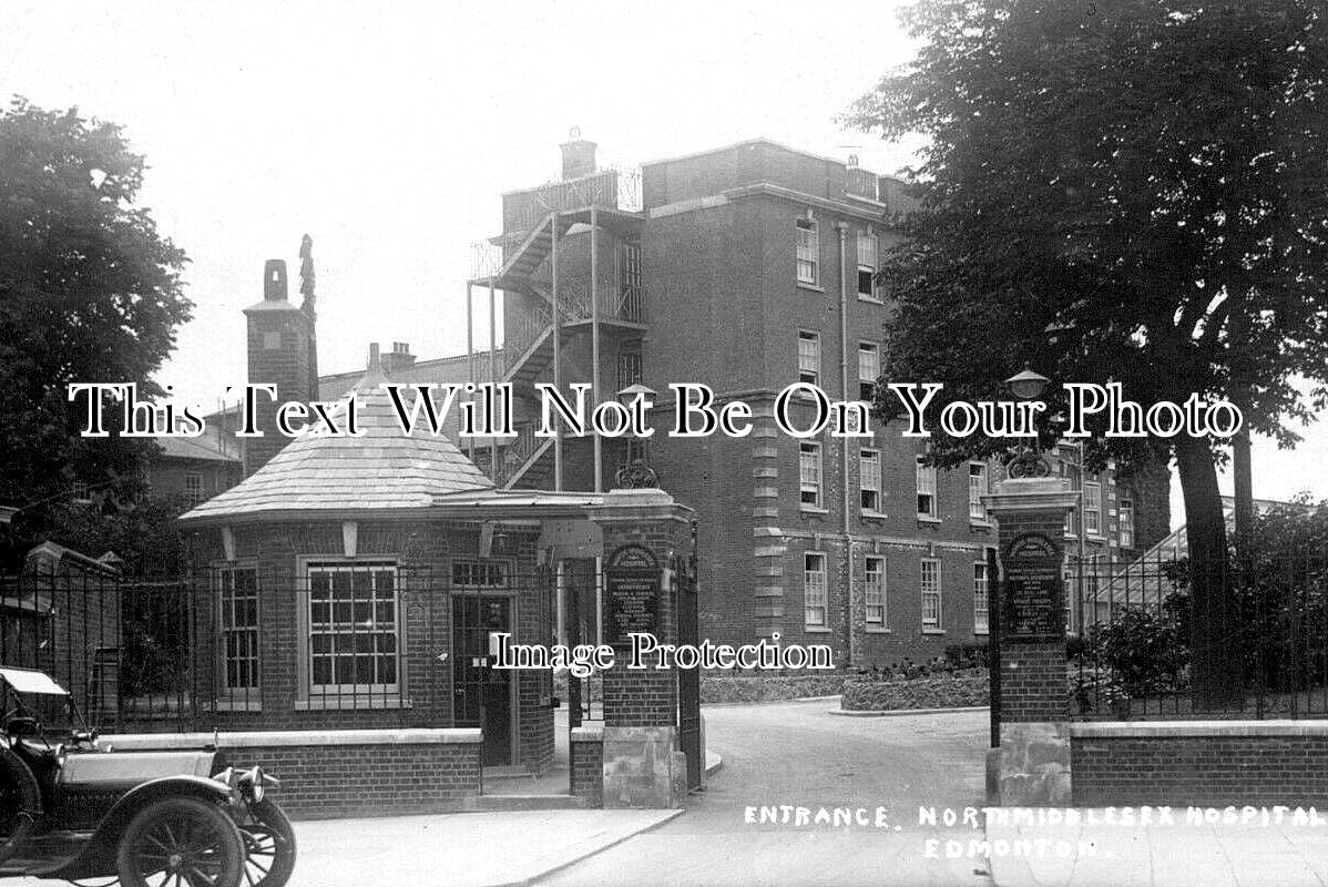 MI 2545 - Entrance To North Middlesex Hospital, Edmonton