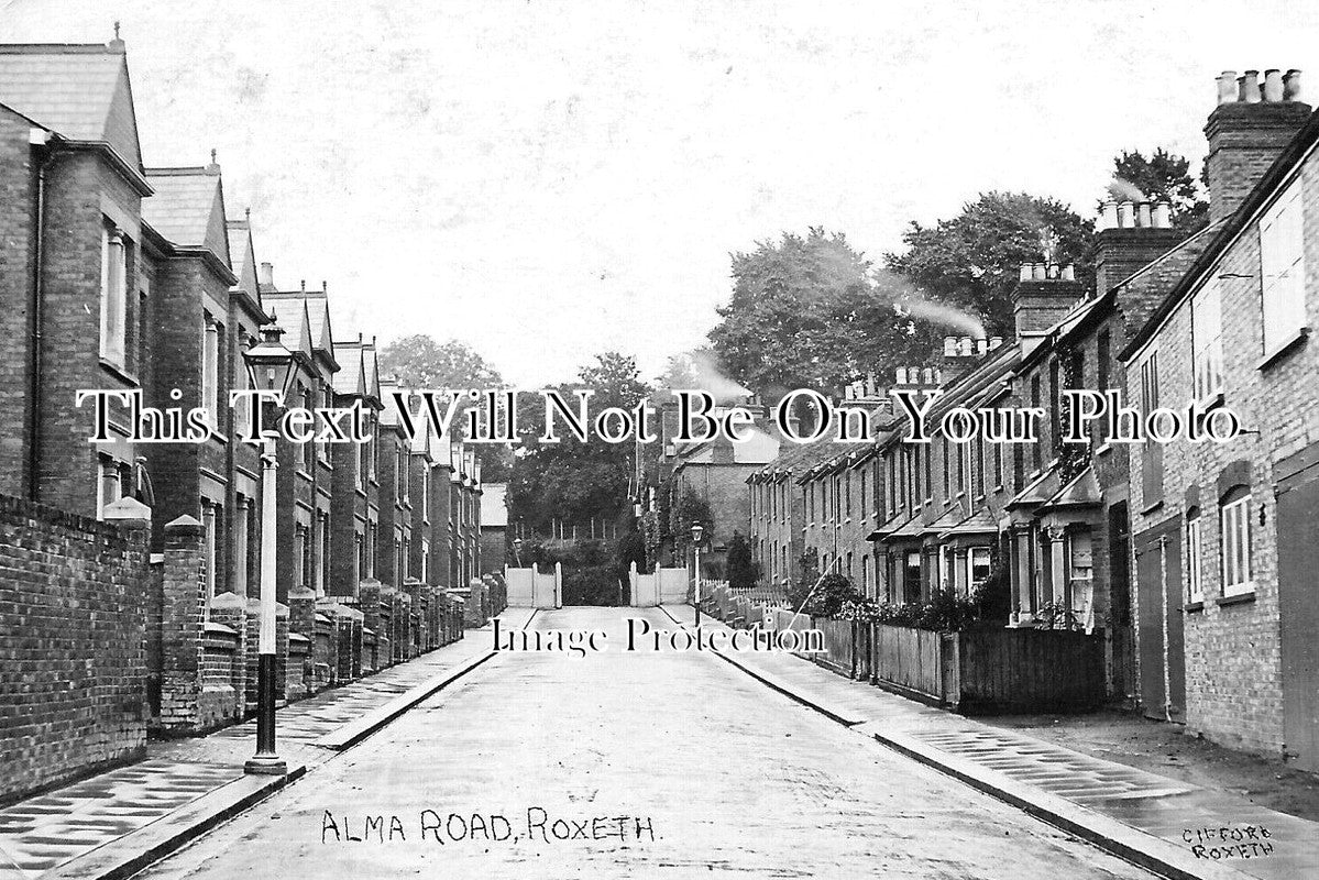 MI 2549 - Alma Road, Roxeth, Middlesex c1908