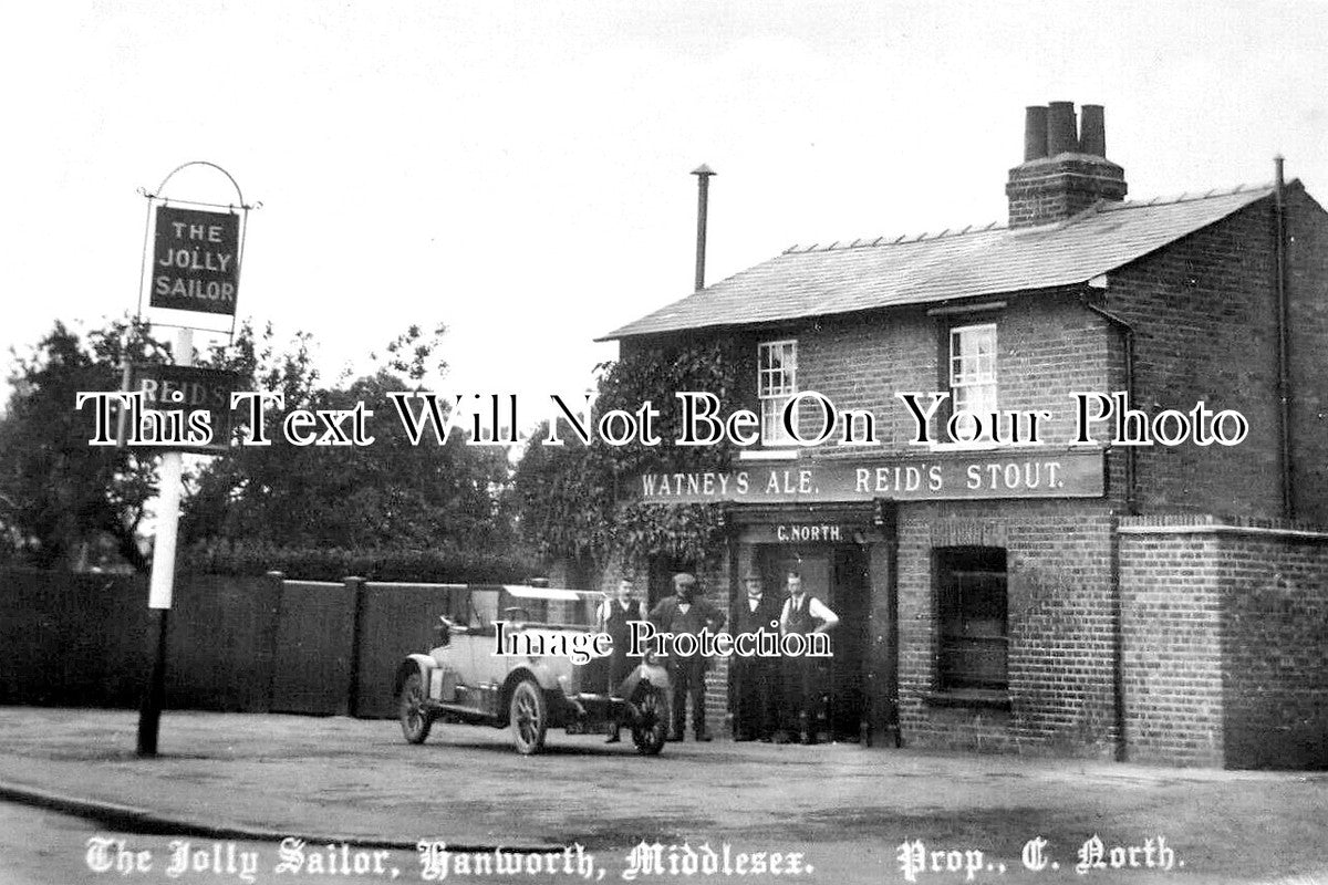 MI 2591 - The Jolly Sailor Pub, Hanworth, Middlesex