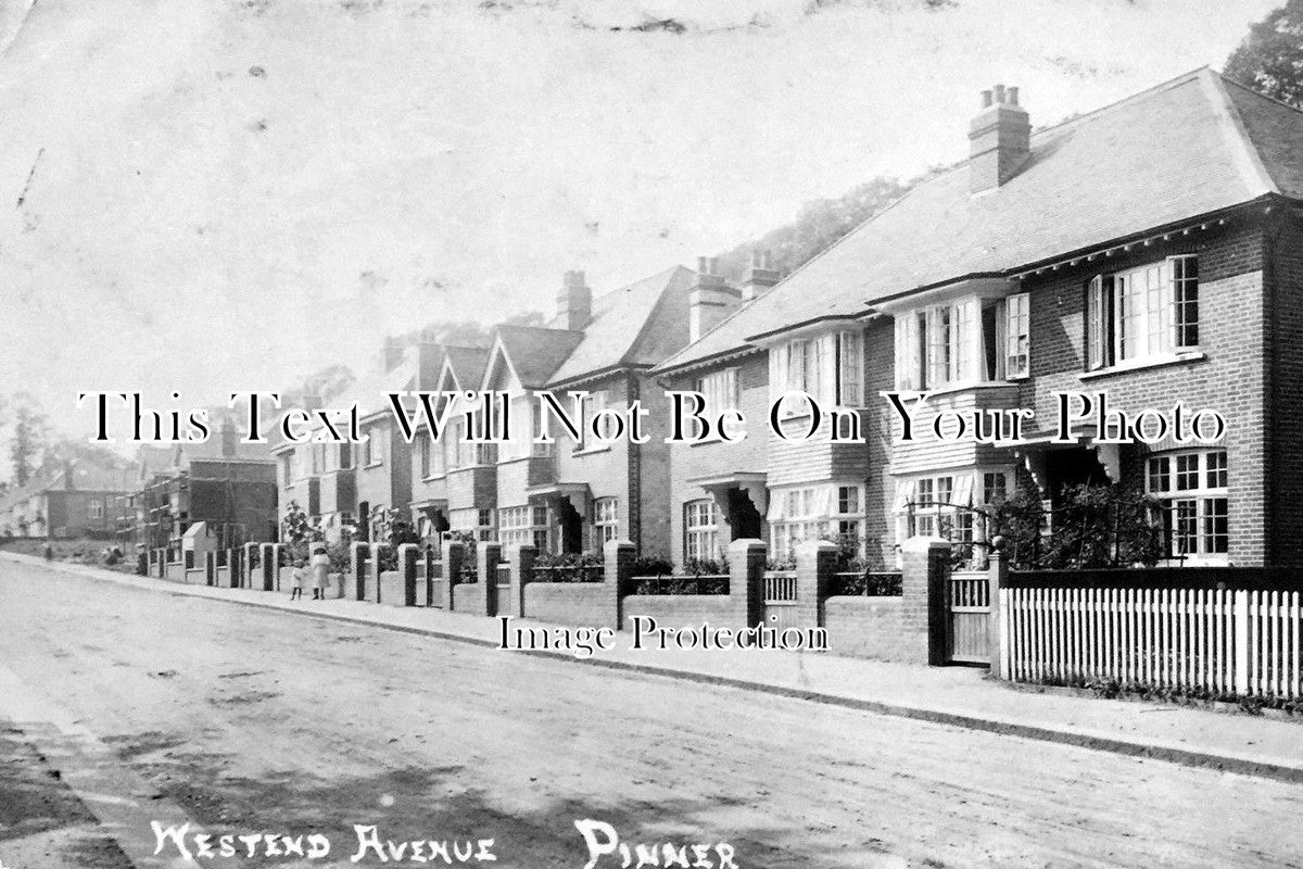 MI 262 - Westend Avenue, Pinner, London, Middlesex c1912