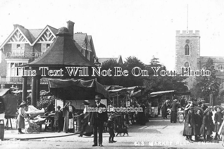 MI 307 - Ealing Market Place, Middlesex, London c1910