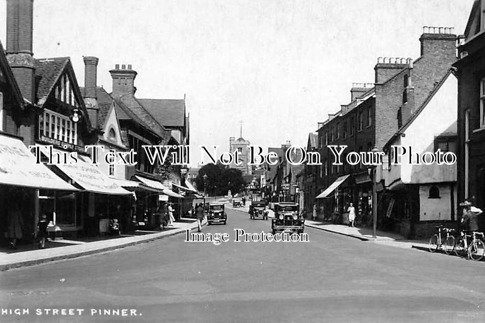 Pinner Middlesex MI 312 - High Street, Pinner, Middlesex, London – JB Archive