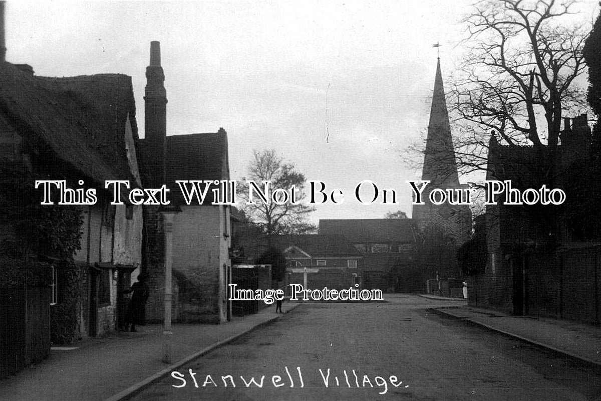 MI 317 - Stanwell Village, Middlesex, London