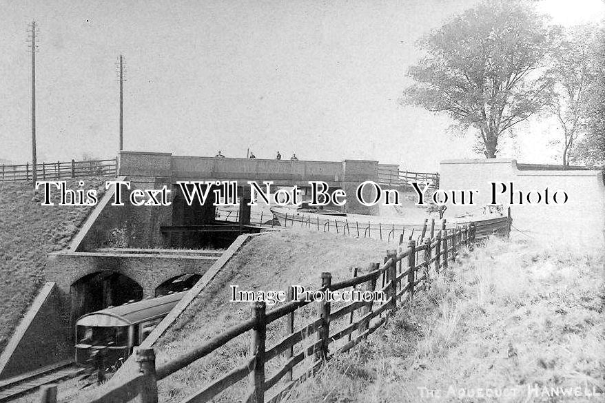 MI 324 - Railway Over Canal At Hanewell, Middlesex, London