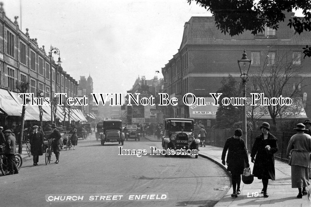 MI 325 - Church Street, Enfield, Middlesex, London c1929