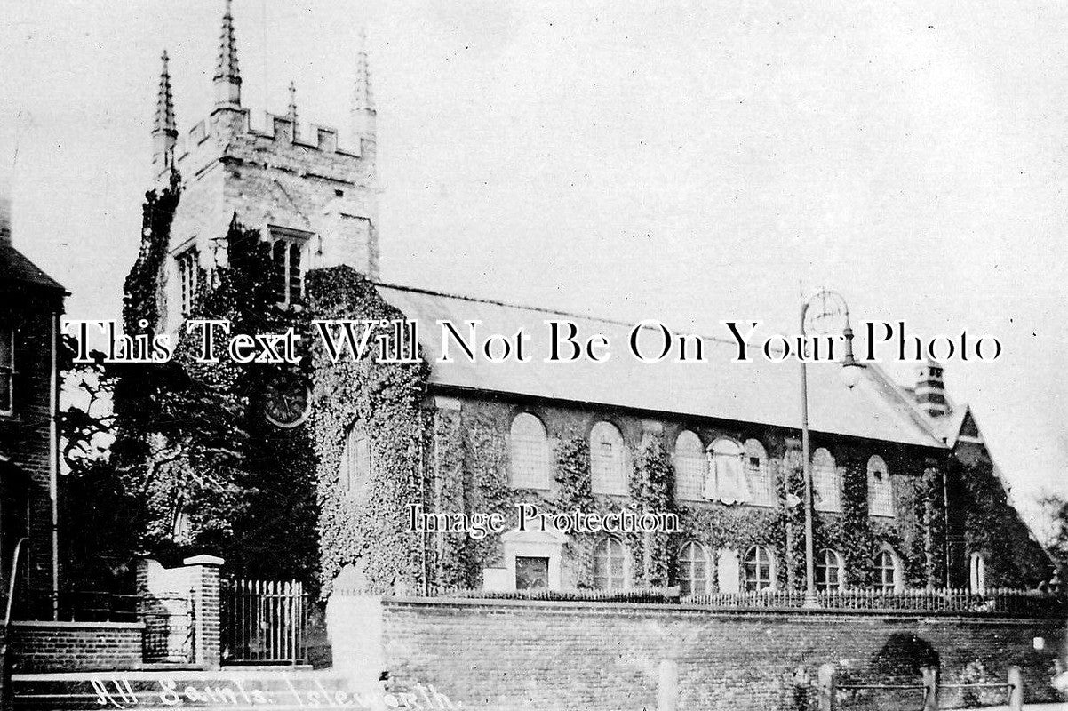 MI 345 - All Saints Church, Isleworth, Middlesex, London c1909