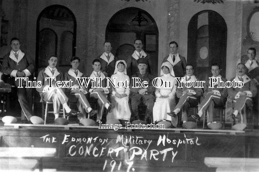 MI 367 - The Edmonton Military Hospital Concert Party, Middlesex, London 1917