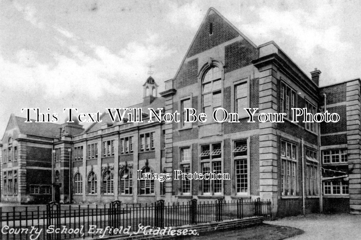 MI 416 - County School, Enfield, Middlesex, London