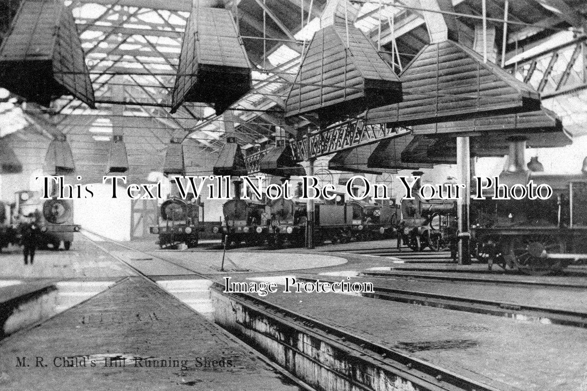 MI 433 - Child's Hill Running Sheds, Midland Railway, Middlesex, London