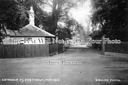 MI 579 - County Sanatorium Entrance, Harefield, Middlesex