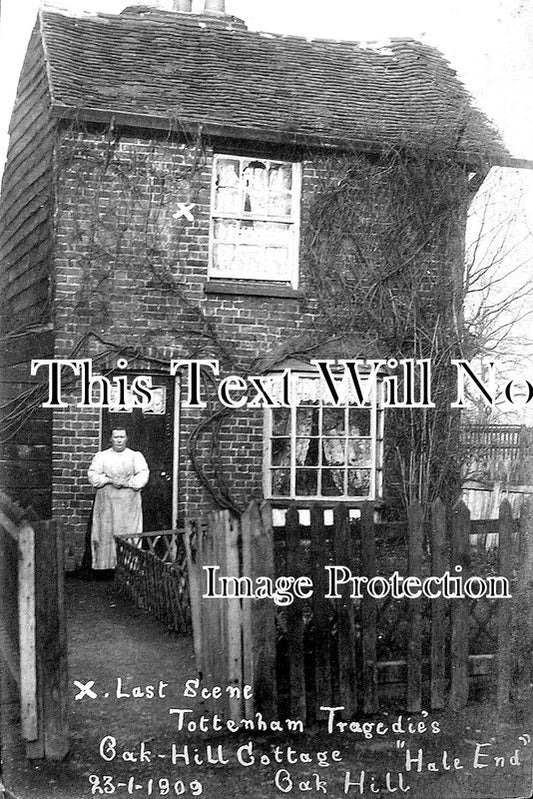 MI 589 - Tottenham Tragedy, Oak Hill Cottage, Hale End, Middlesex 1909