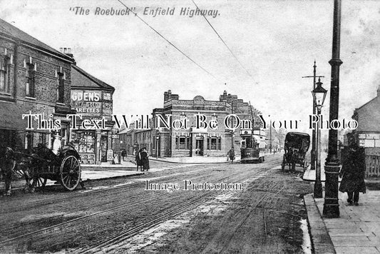 MI 59 - The Roebuck, Enfield Highway, Middlesex