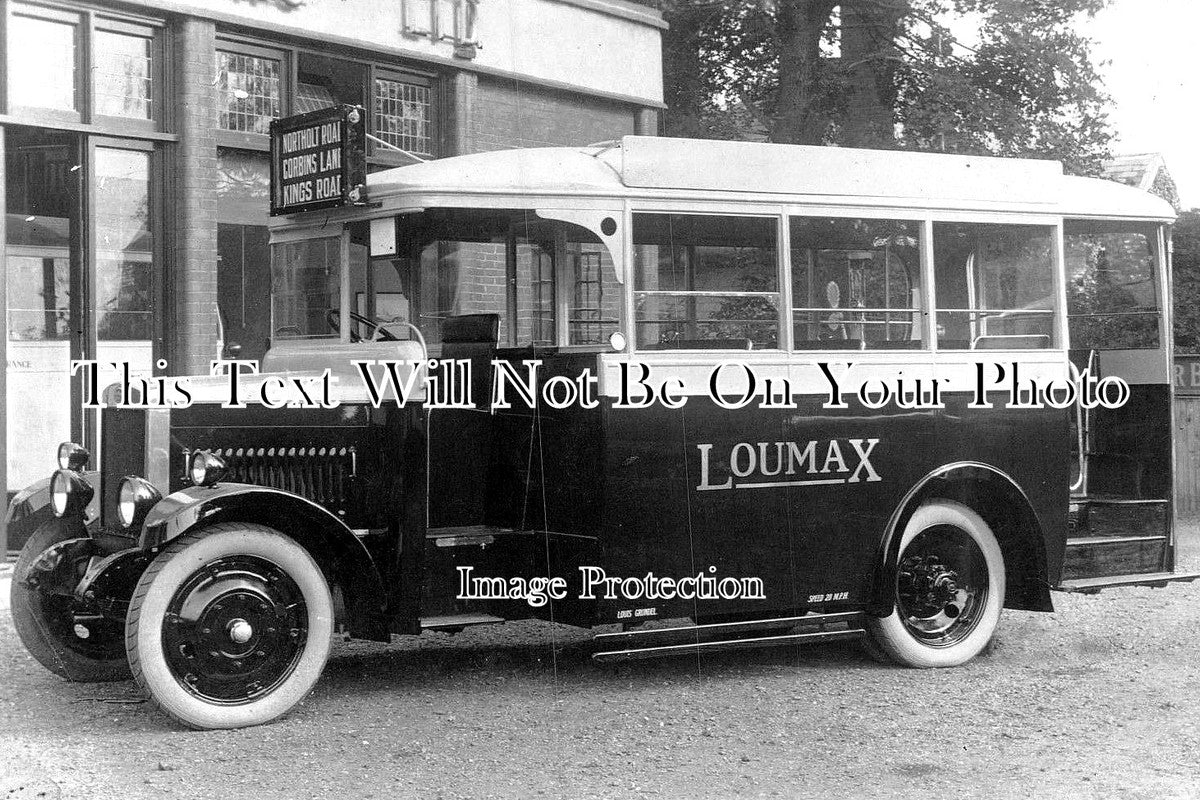 MI 599 - Loumax Motor Bus, South Harrow, Middlesex