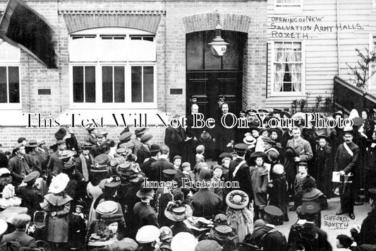 MI 635 - Opening Ceremony Of New Salvation Army Halls, Roxeth, Harrow, Middlesex