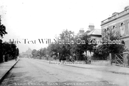 MI 660 - Summerhill Road, West Green Road, Tottenham, Middlesex c1914