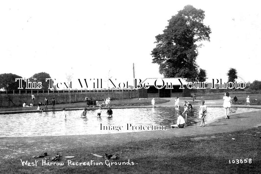 MI 663 - West Harrow Recreation Ground, Middlesex