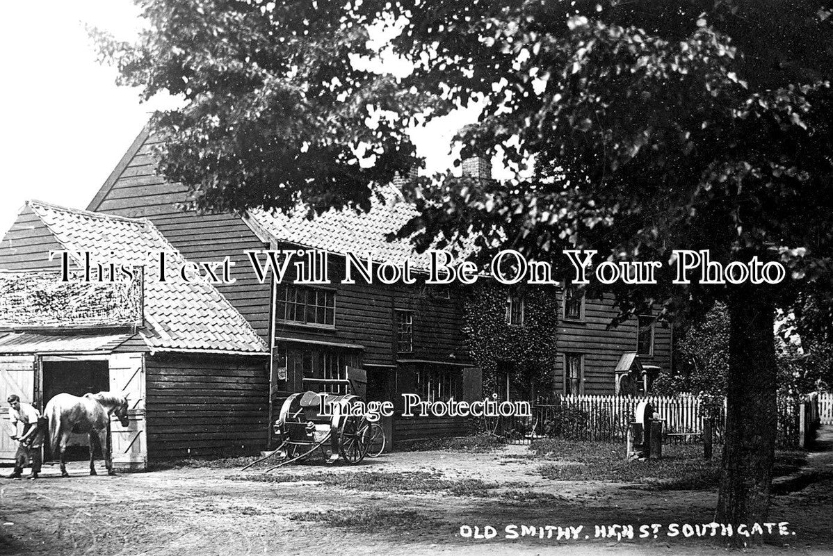 MI 674 - The Old Smithy, High Street, Southgate, Middlesex c1933