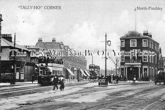 MI 69 - Tally Ho Corner, North Finchley, Middlesex c1907