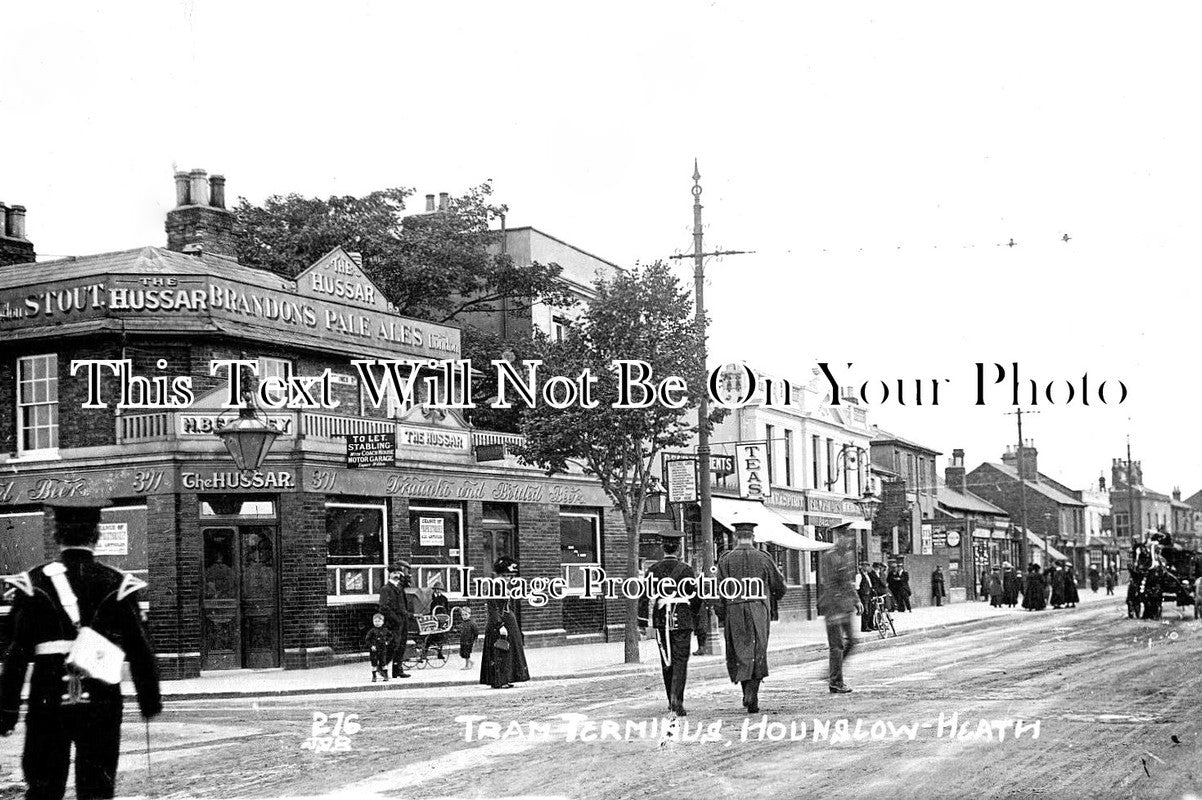 MI 705 - The Hussar, Tram Terminus, Hounslow Heath, Middlesex