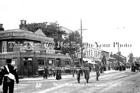 MI 705 - The Hussar, Tram Terminus, Hounslow Heath, Middlesex