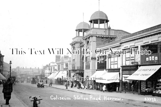 MI 711 - The Coliseum Cinema, Station Road, Harrow, Middlesex