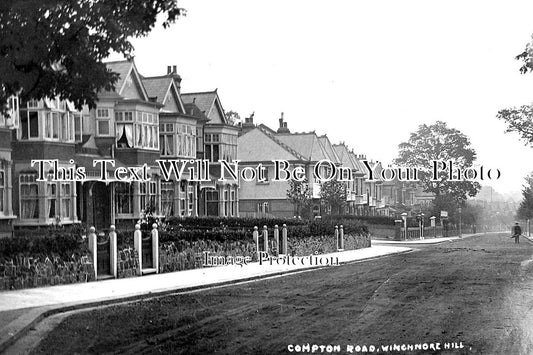 MI 712 - Compton Road, Winchmore  Hill, Middlesex c1911