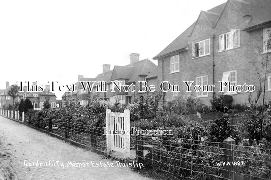 MI 715 - Garden City Manor Estate, Ruislip, Middlesex c1917