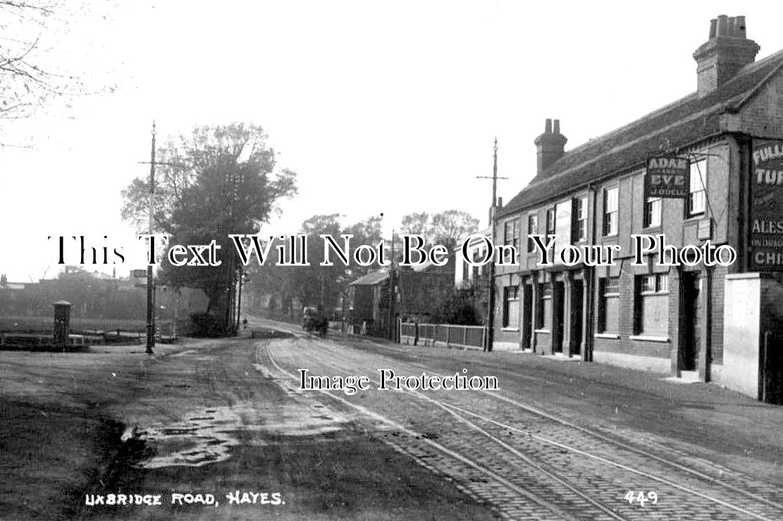 MI 774 - Uxbridge Road, Hayes, Middlesex c1912