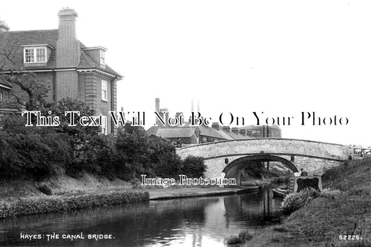 MI 776 - The Canal Bridge, Hayes, Middlesex