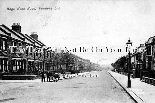 MI 82 - Nags Head Road, Ponders End, Enfield, Middlesex c1907