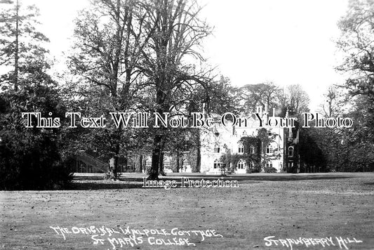 MI 840 - Walpole Cottage, Strawberry Hill, Twickenham, Middlesex