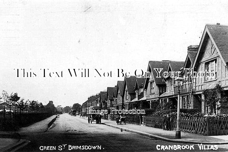 MI 85 - Cranbrook Villas, Green Street, Brimsdown, Enfield, Middlesex c1912