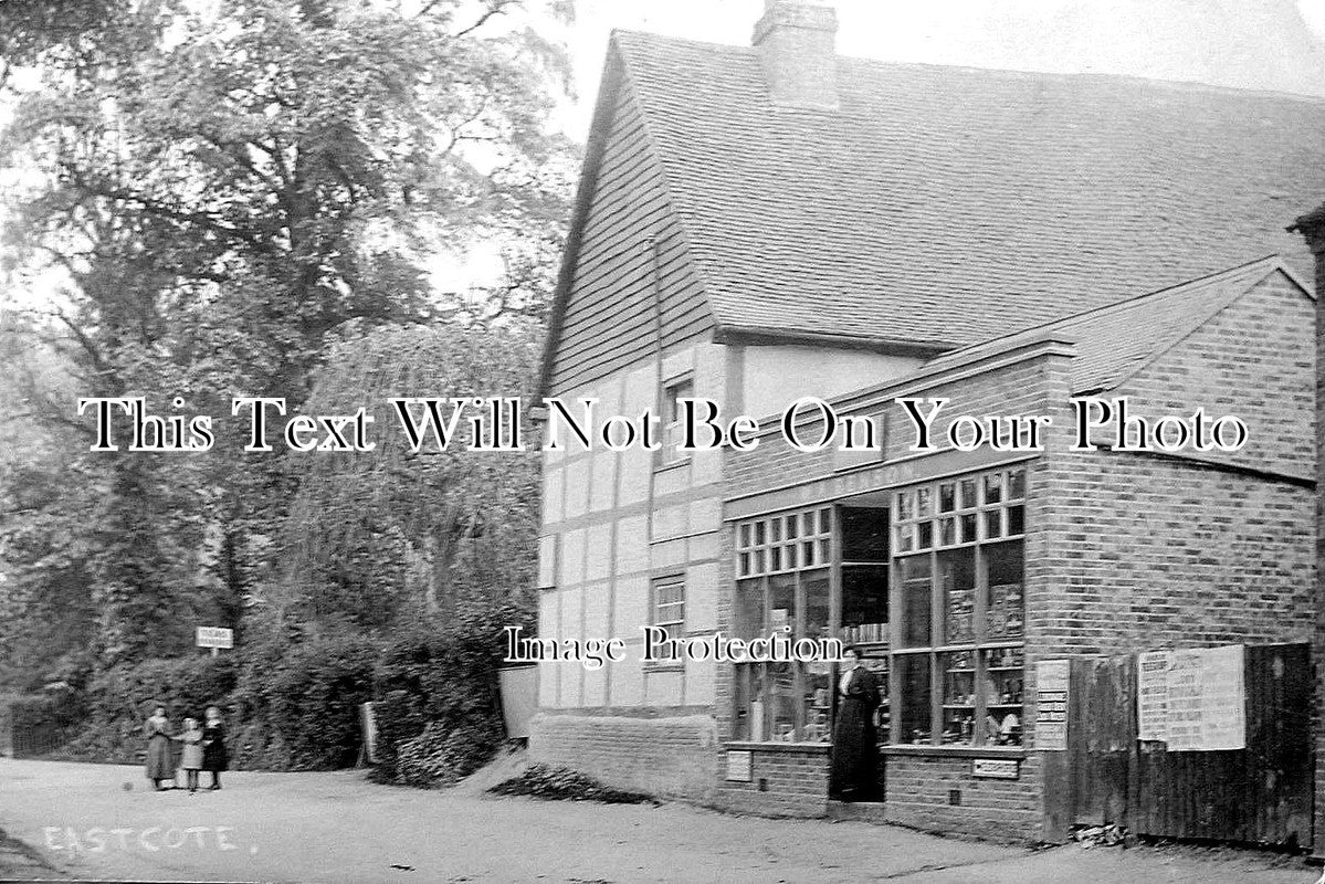 MI 865 - W A Bensons Store & Post Office, Eastcote, Middlesex c1905