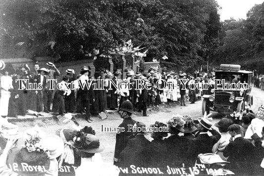 MI 884 - Royal Visit To Harrow School, Middlesex 1912