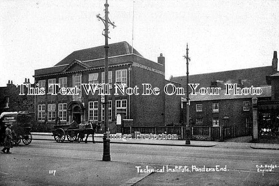 MI 89 - Technical Institute, Ponders End, Enfield, Middlesex