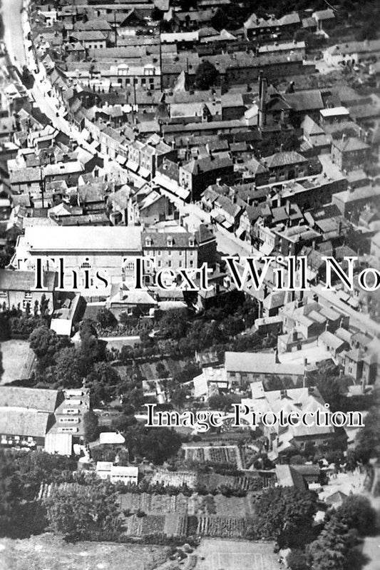 MI 929 - Aerial View Of High Street, Uxbridge, Middlesex c1927