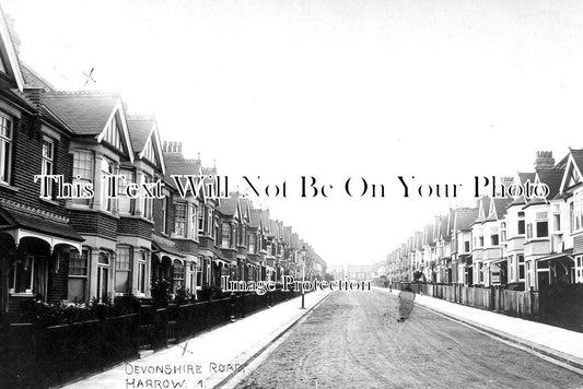 MI 948 - Devonshire Road, Harrow, Middlesex c1910