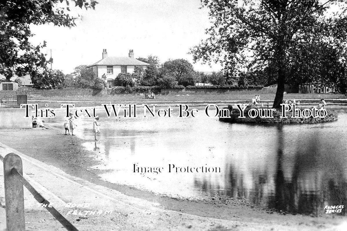 MI 959 - The Pond, Feltham, Middlesex c1932