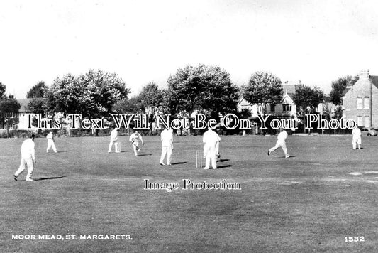 MI 961 - Moor Mead, St Margarets, Cricket Match, Twickenham, Middlesex