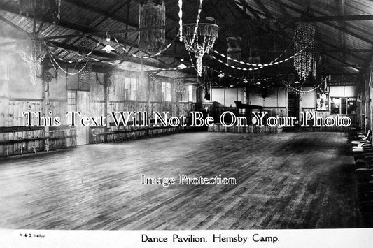 NF 1012 - The Dance Pavilion, Hembsy Camp, Norfolk