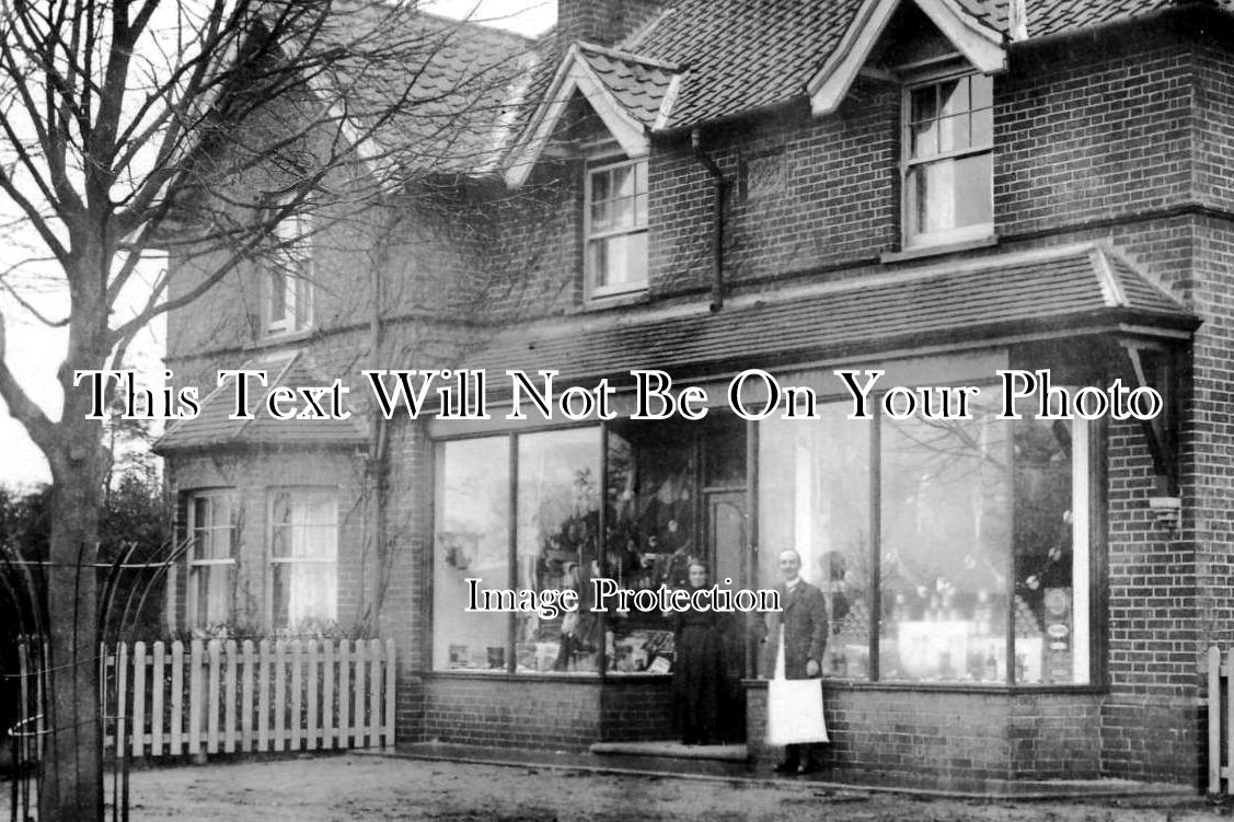 NF 1015 - Honing Village Shop Front, Norfolk c1920